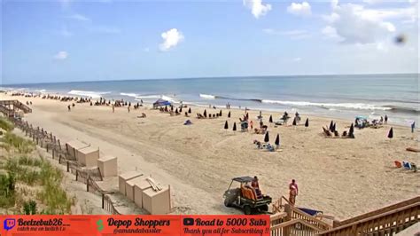 Webcam of the beaches .